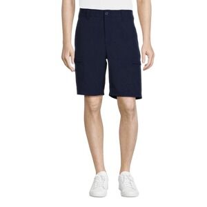 Birdie Bound Big Mens Cargo Golf Shorts Navy Blue Size 44 9in Inseam NWT